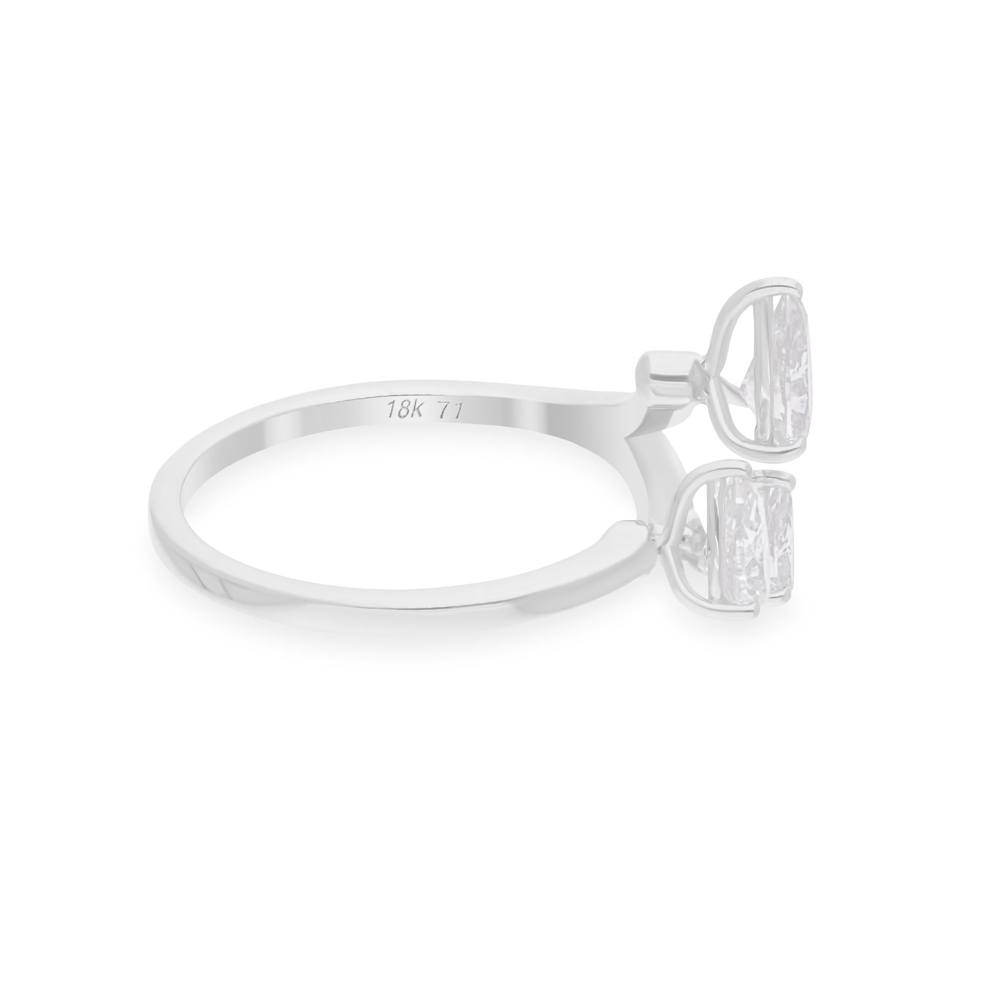 Cast from 18-karat gold, these exquisite ring is handset with 1.96 carats of sparkling diamonds.

FOLLOW SPECTRUM JEWELS storefront to view the latest collection & exclusive pieces. Spectrum Jewels is proudly rated as a Top Seller on 1stdibs with 5