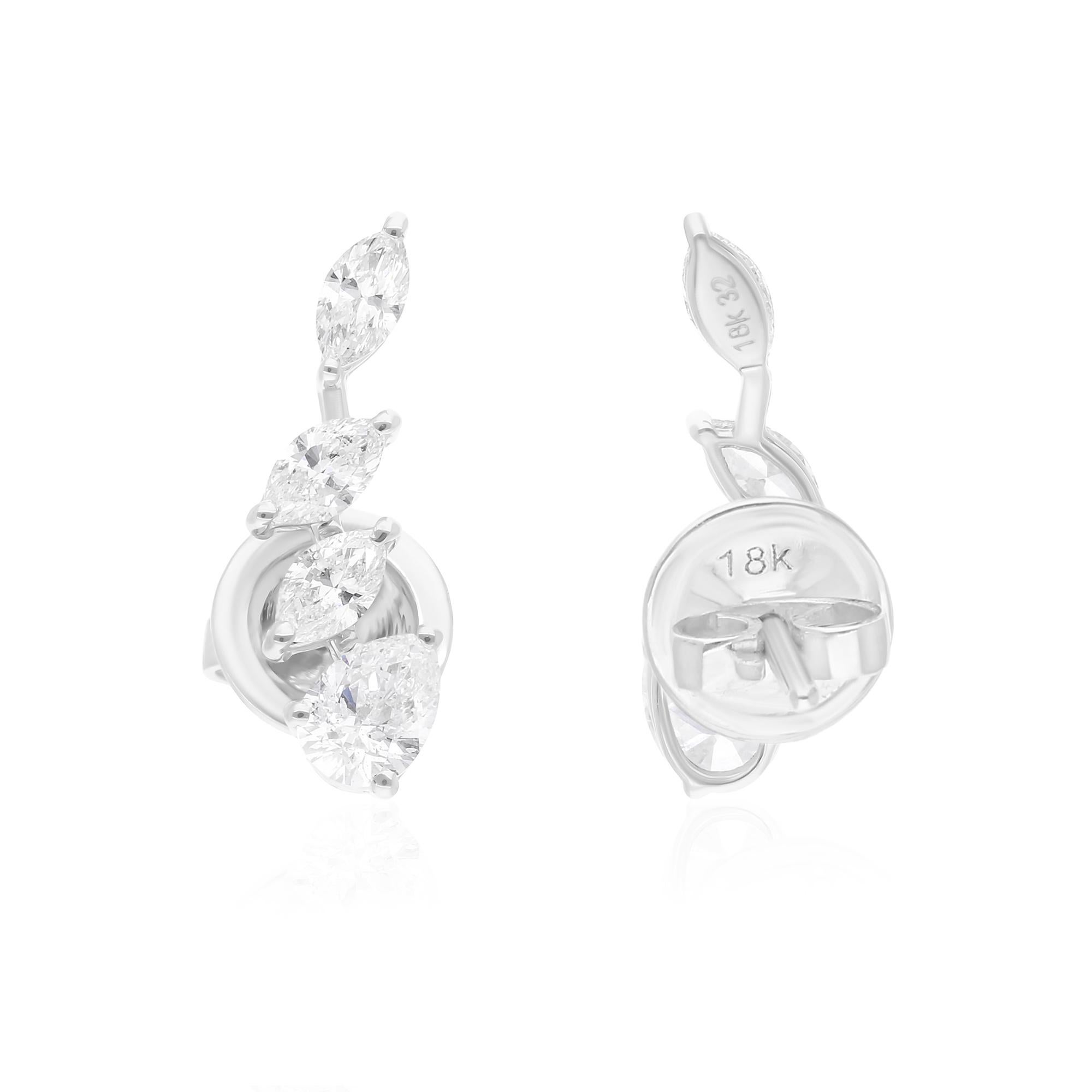 Realizzati in oro a 14 carati, questi splendidi orecchini sono impreziositi da 1,35 carati di diamanti scintillanti.

Segui la vetrina di Spectrum Jewels per vedere le ultime collezioni e i pezzi esclusivi. Spectrum Jewels è orgoglioso di essere