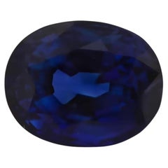 Real 1.77ct No Heat Natural Ceylon Blue Sapphire Oval Sri Lanka