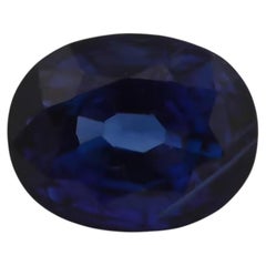 Echter, unbehandelter, natürlicher Ceylon-Blauer Saphir, 1,83 Karat, oval, Sri Lanka