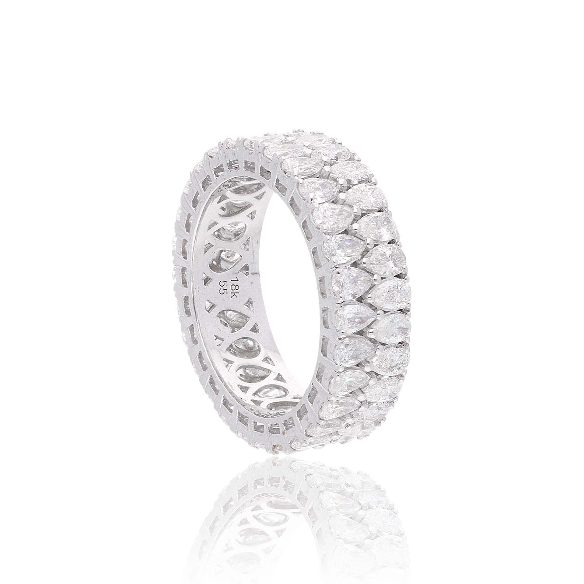 Item Code :- SER-22699 (14K)
Gross Wt. :- 4.92‬ gm
14k White Gold Wt. :- 4.19 gm
Natural Diamond Wt. :- 3.65 Ct. ( AVERAGE DIAMOND CLARITY SI1-SI2 & COLOR H-I )
Ring Size :- 7 US & All size available

✦ Sizing
.....................
We can adjust