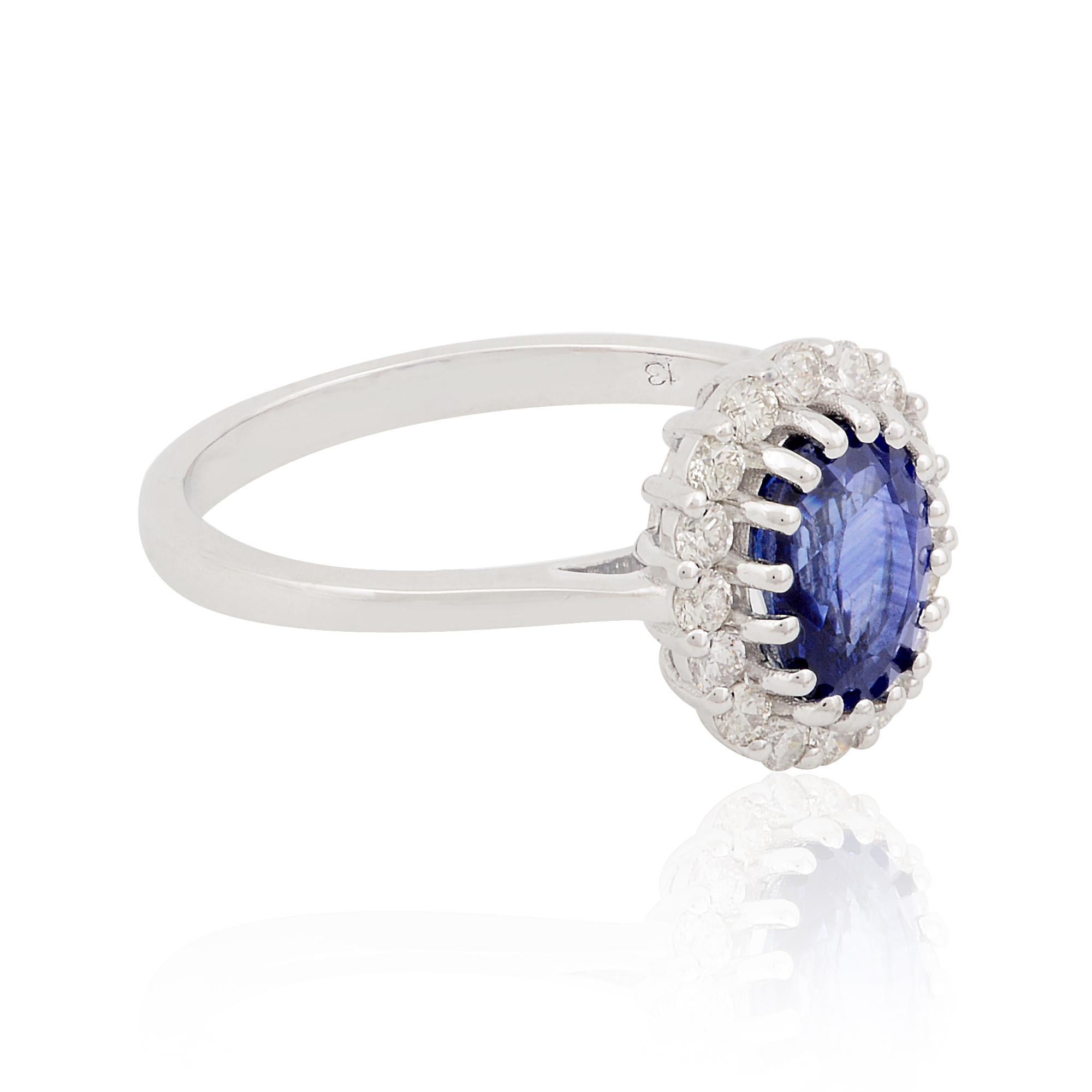 This Beautiful Sapphire ring is made of all natural sapphires & diamonds all certified diamonds, handcrafted in India. The Design have 1.7 ct Sapphire in it and 0.39 ct diamond weight.

Aren’t Sapphire magical and have a hypnotizing effect? We keeps