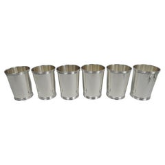 Real Deal Southern Barware, Set of 6 Trees Kentucky Mint Julep Cups
