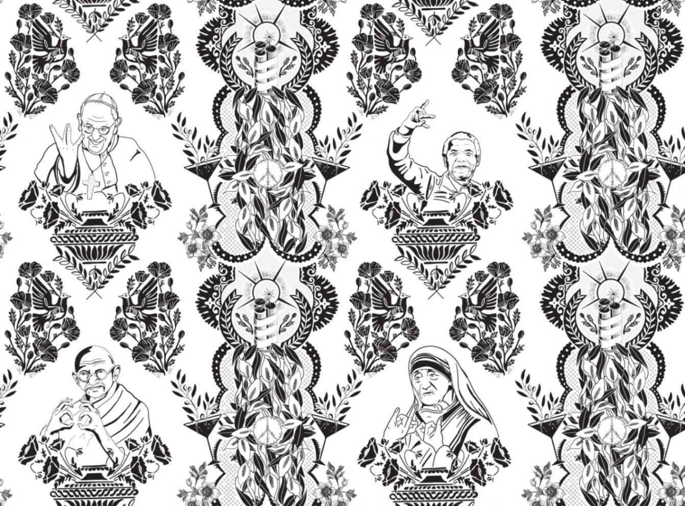 Real Ones Wallpaper by XAWD - World peace is so gangster For Sale 2