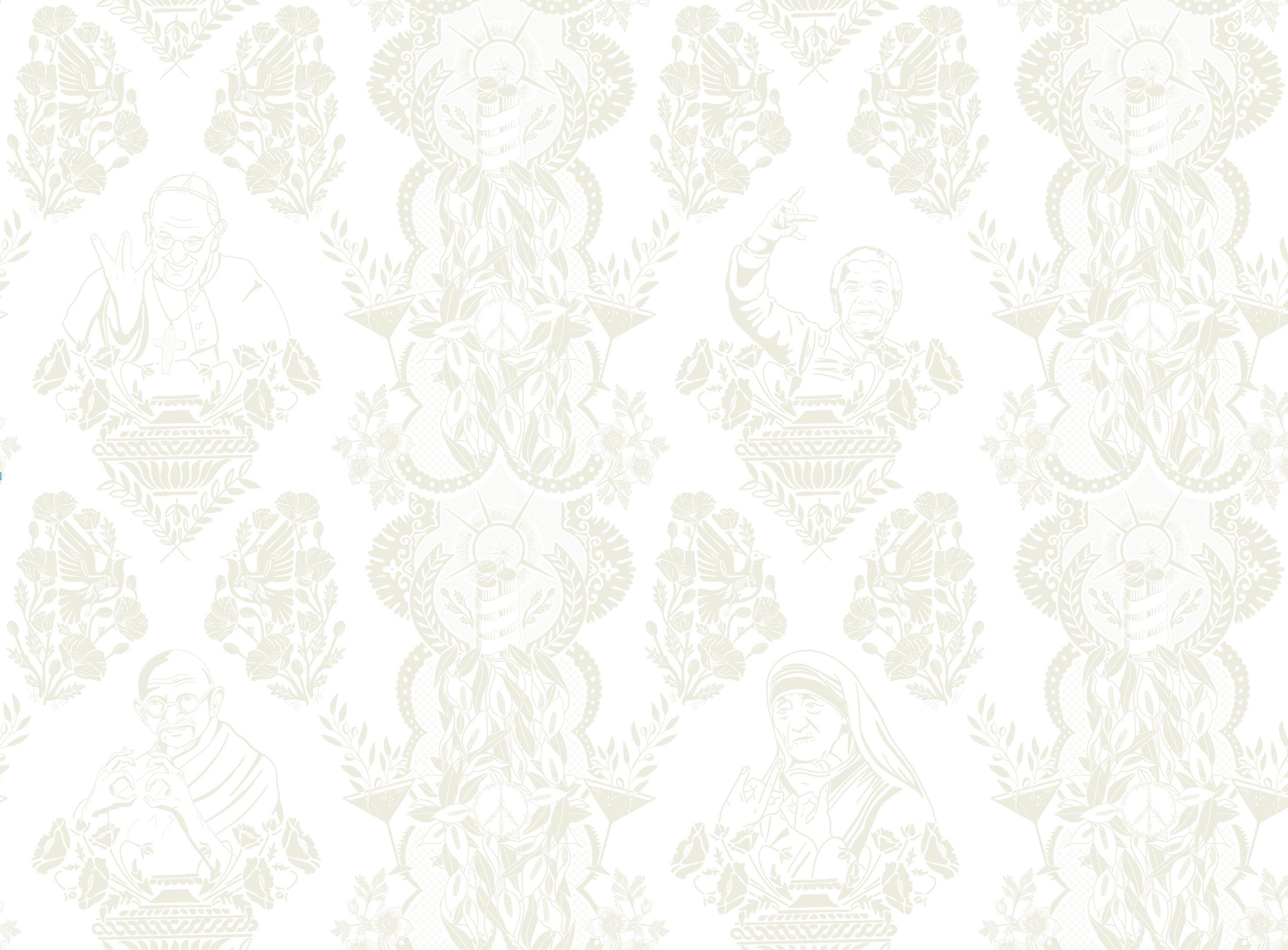 Machine-Made Real Ones Wallpaper by XAWD - World peace is so gangster For Sale