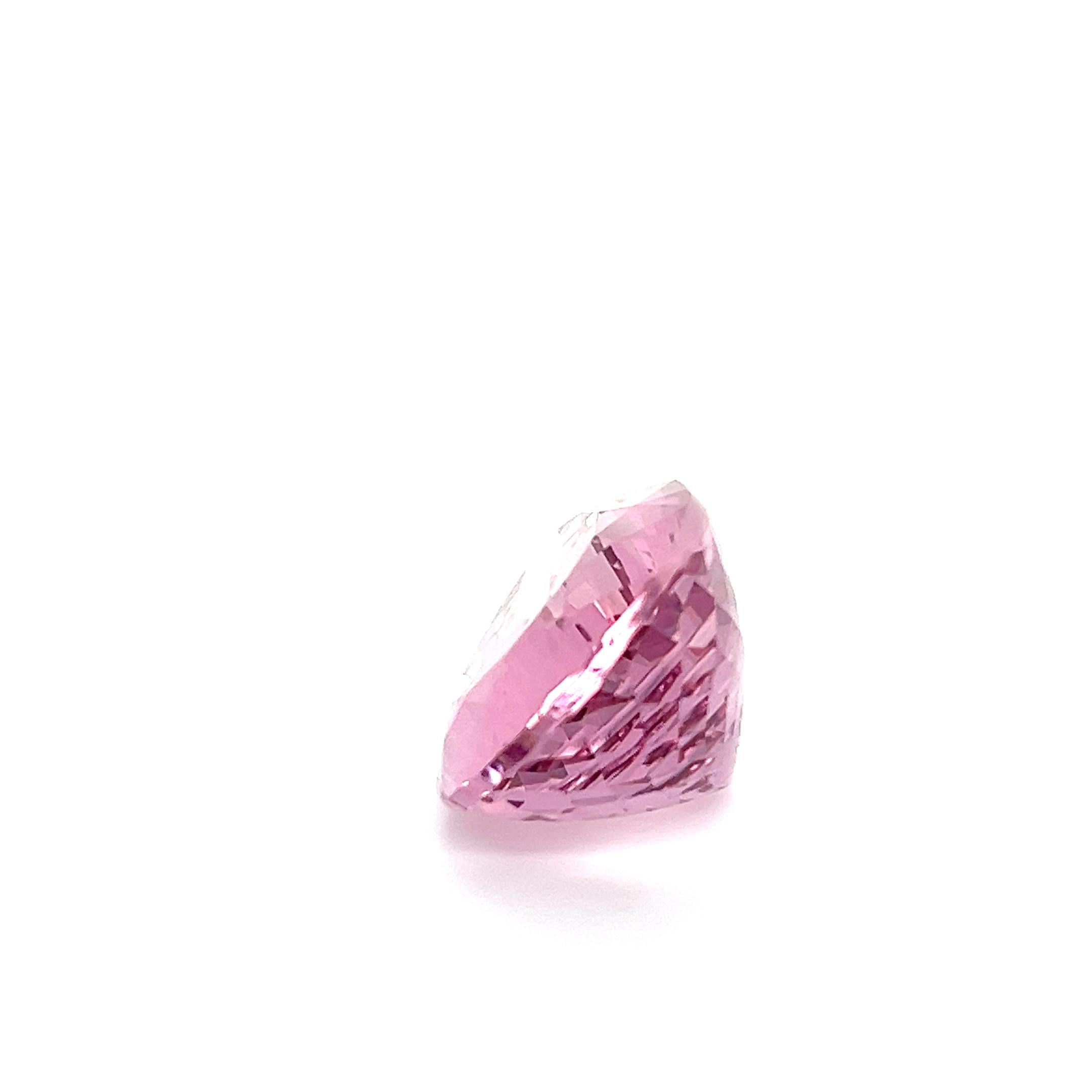 Bijou de pierres précieuses non serties rose véritable Morganite poire facettée 35,35x21,41x15,28MM en vente 1