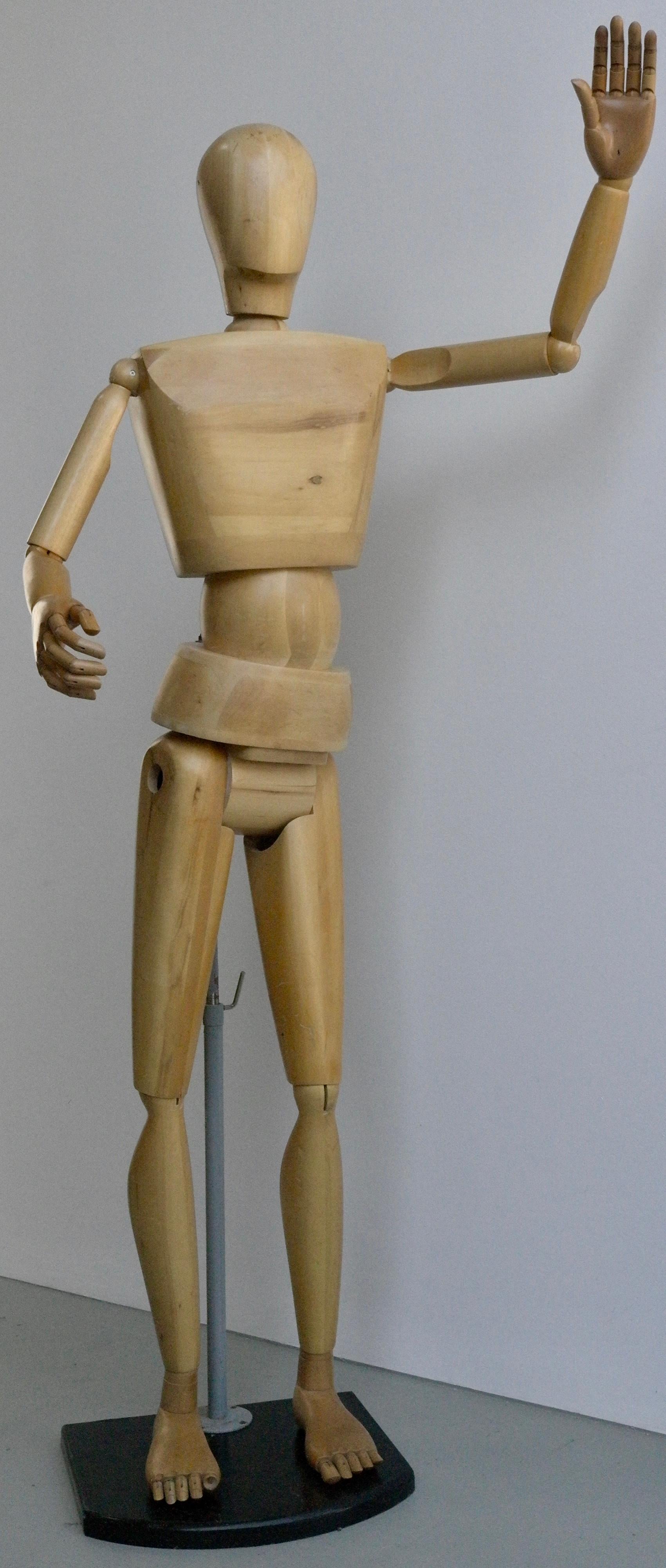 wooden mannequin full size