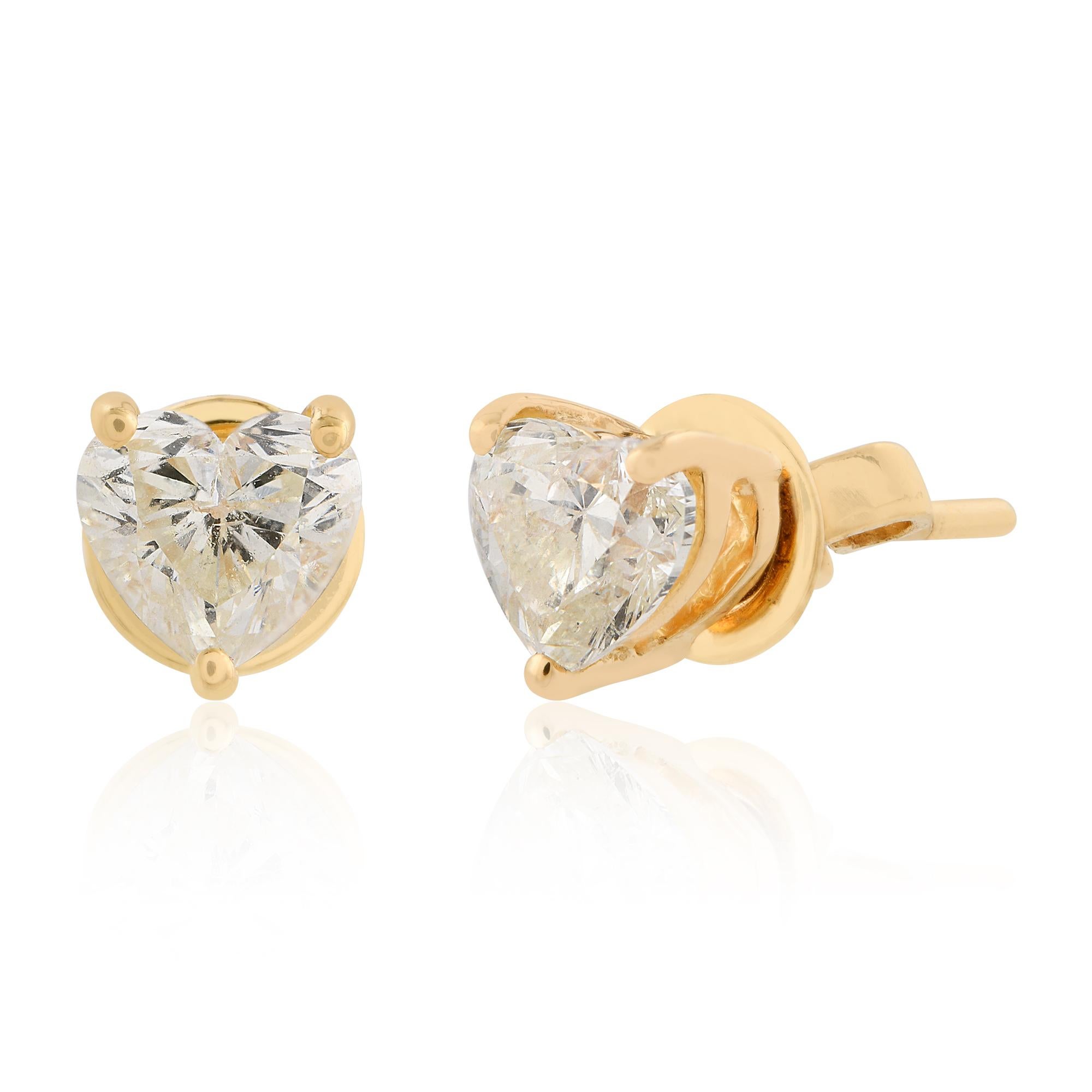 Item Code :- SEE-11488(14k)
Gross Wt. :- 1.37 gm
Solid 14k Yellow Gold Wt. :- 1.17 gm
Diamond Wt. :- 1.01 Ct. ( AVERAGE DIAMOND CLARITY SI1-SI2 & COLOR H-I )
Earrings Size :- 5 mm approx.

✦ Sizing
.....................
We can adjust most items to