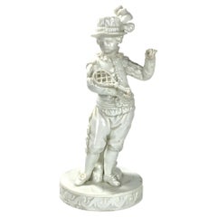 Real Tennis Porcelain Figure Germany Circa 1820