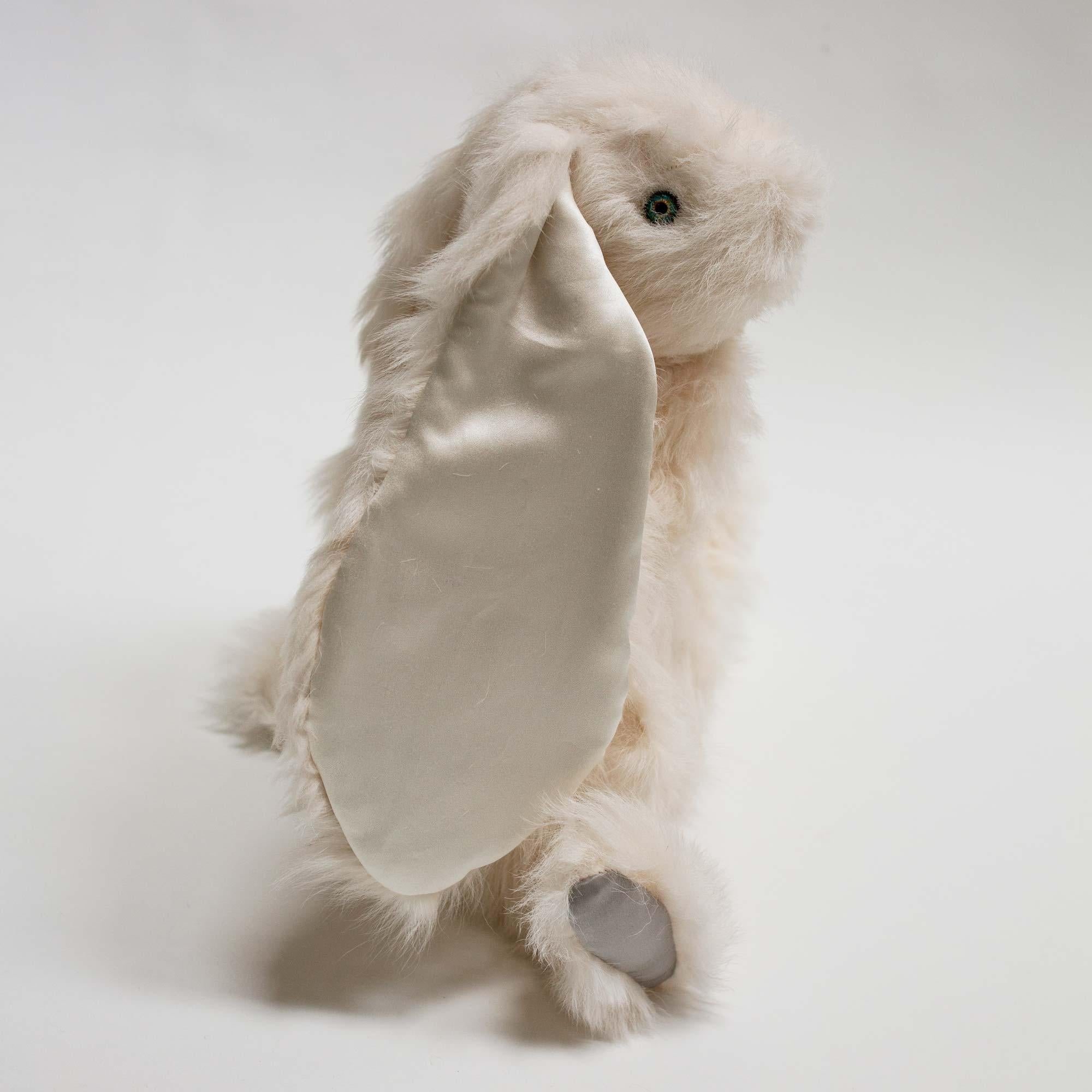 Contemporary Real Toscana Sheep Truffle Fur Rabbit Toy For Sale