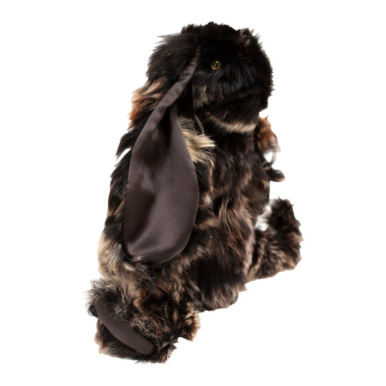 Real Toscana Sheep Truffle Fur Rabbit Toy For Sale at 1stDibs