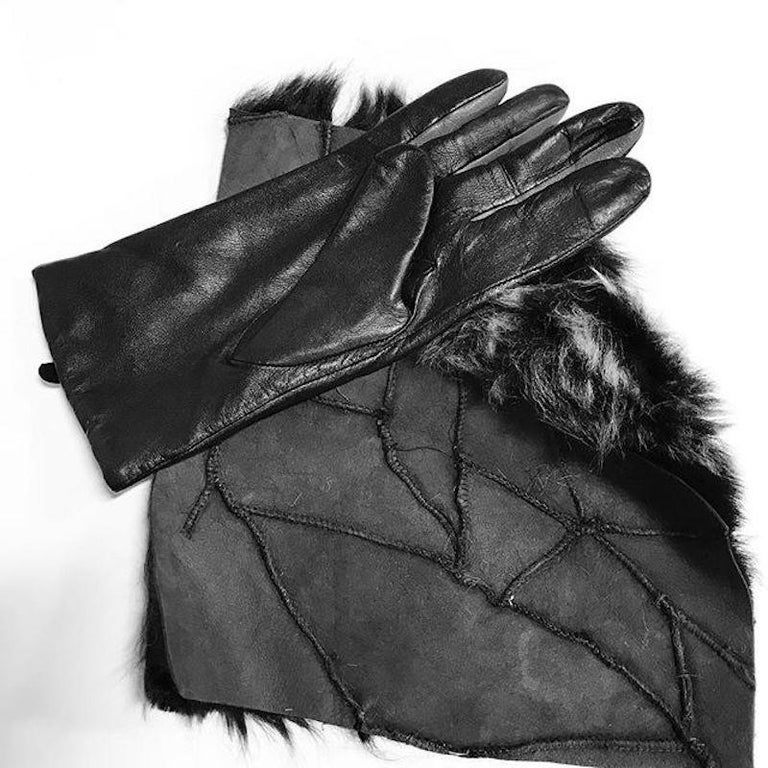 Real "Upcycled" King Size Fur Blanket with Silk Backing For Sale at 1stDibs