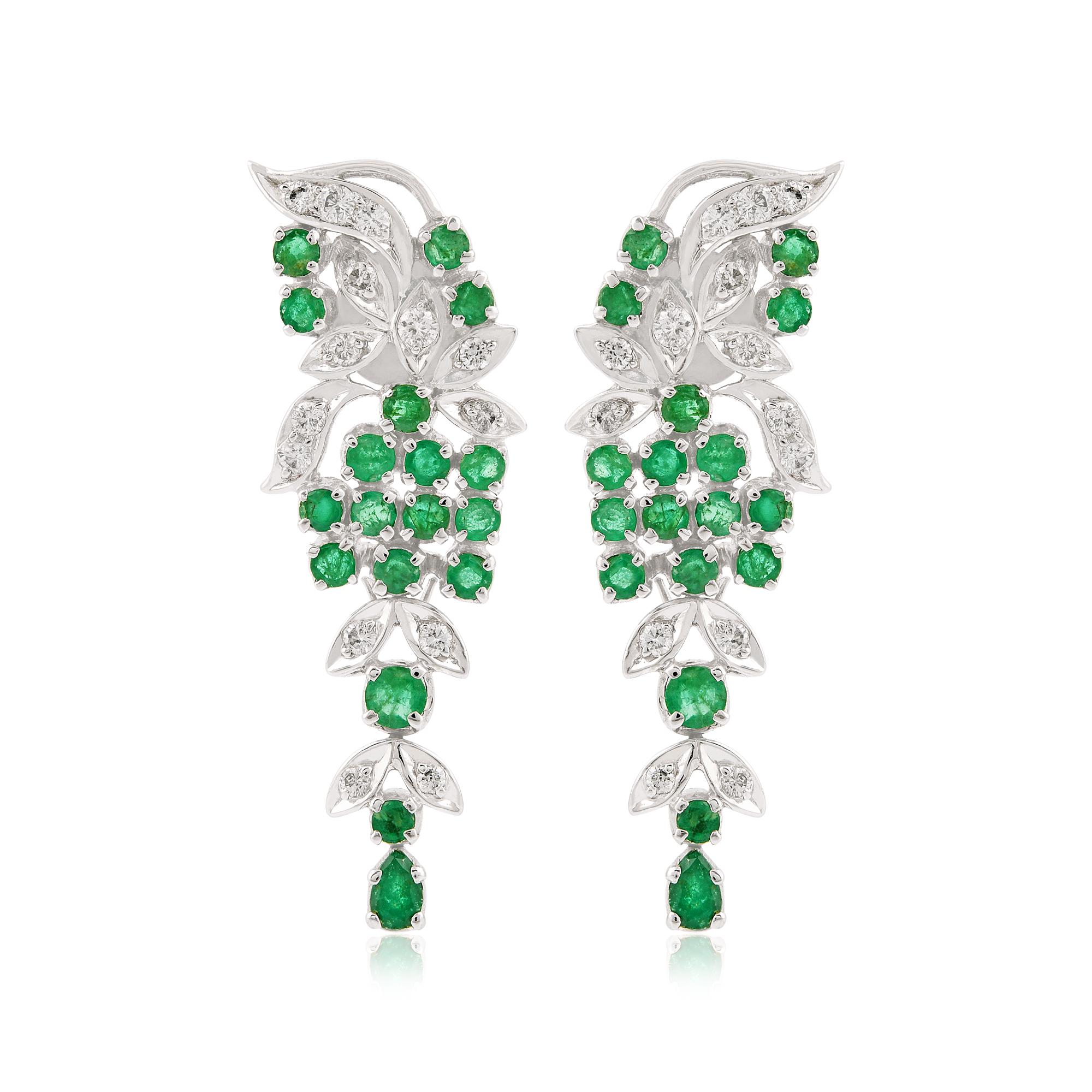 emerald earrings and necklace set