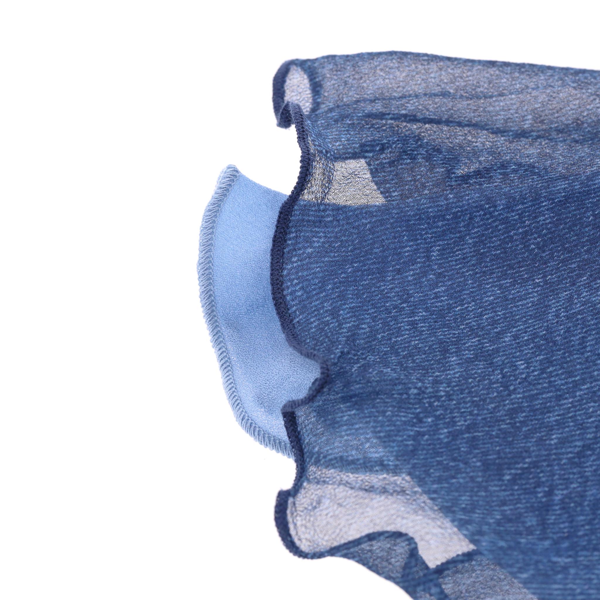 Abito slip in seta con dettaglio in pizzo di Realisation in vendita 3