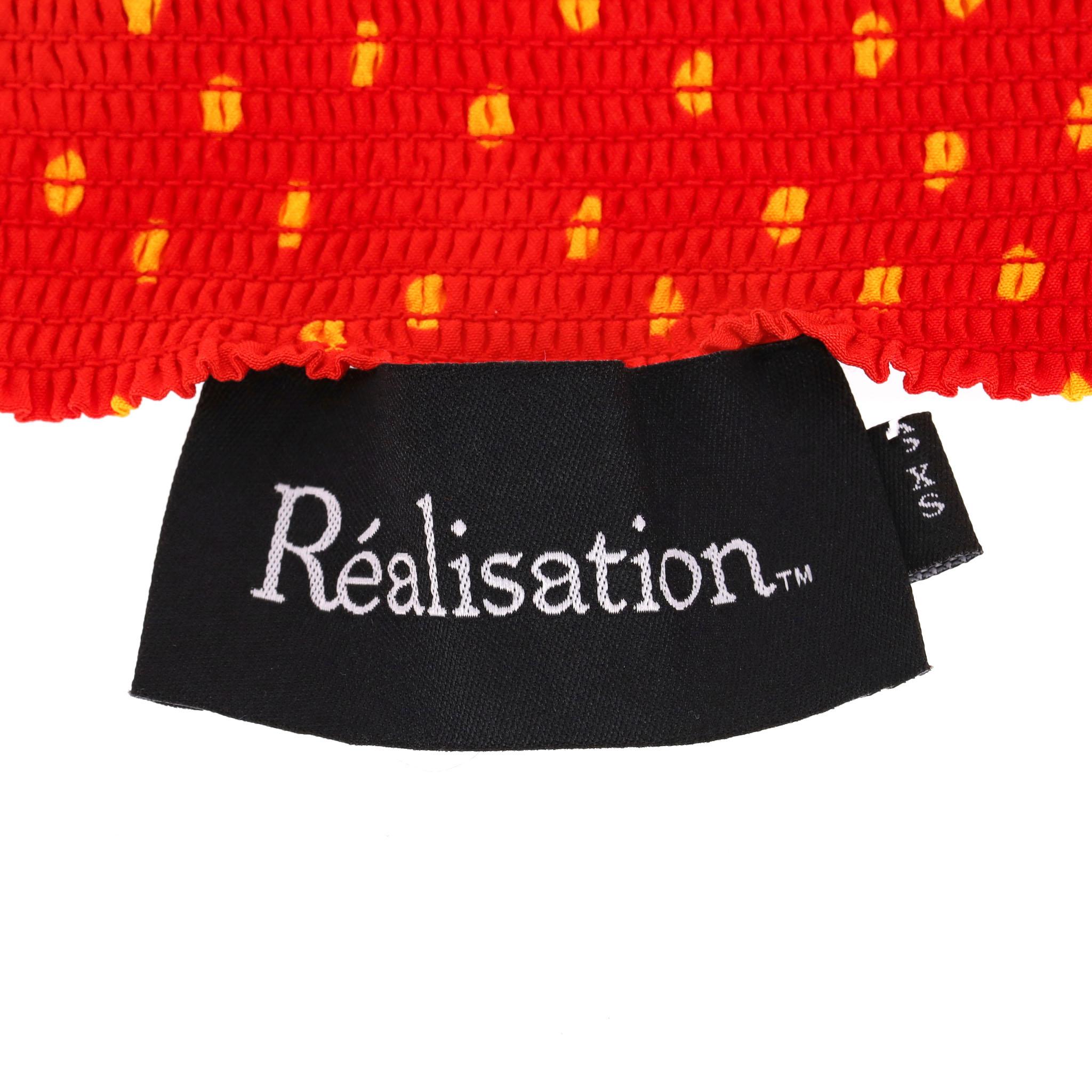 Realisation - Mini robe en soie à pois en vente 1