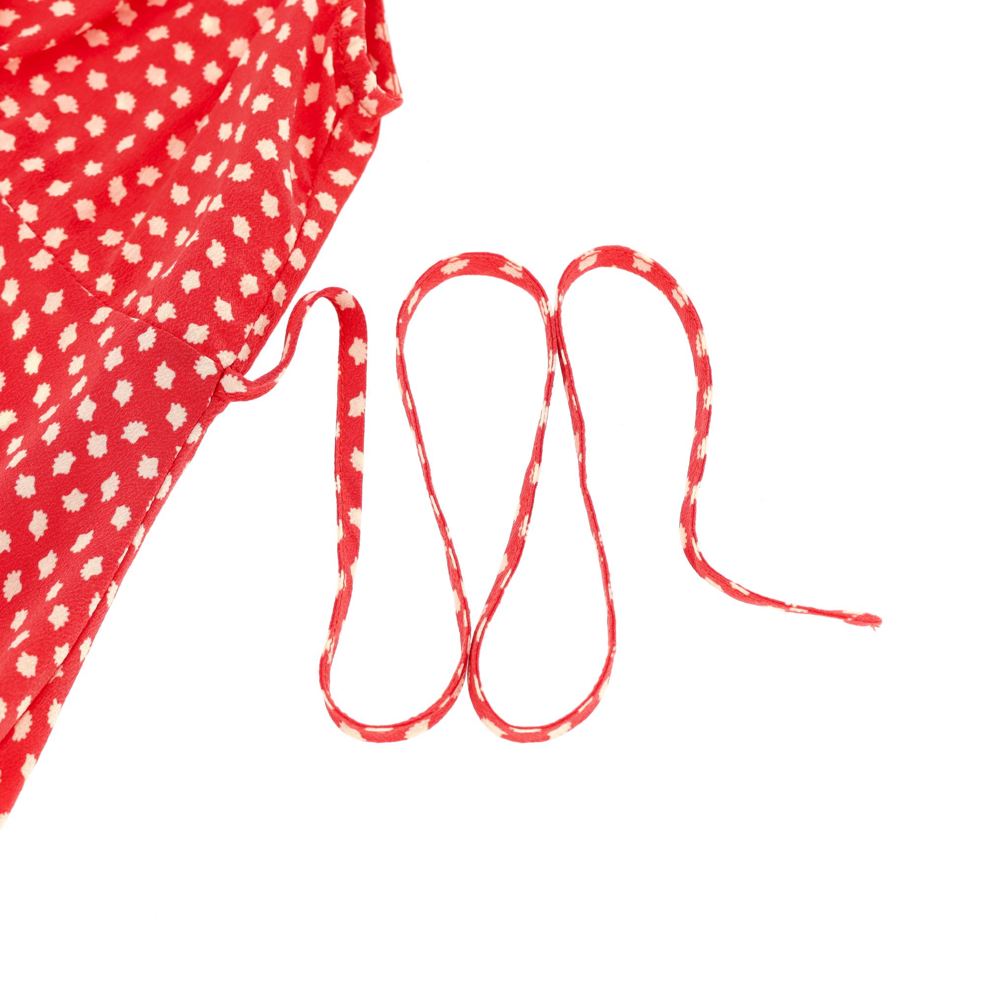 De las mujeres Vestido de seda estampado Realisation en venta