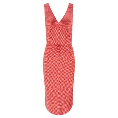Vestido de seda estampado Realisation