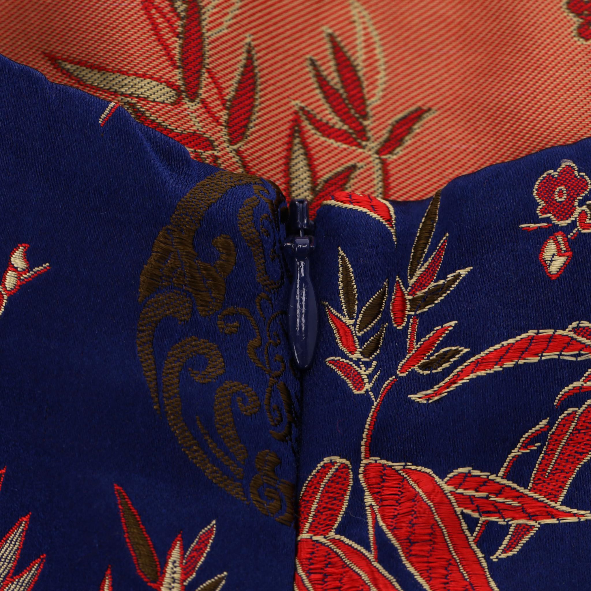 Realisation Silk Printed A-Line Mini Dress en vente 1