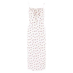 Vestido de seda con estampado de fresas Realisation