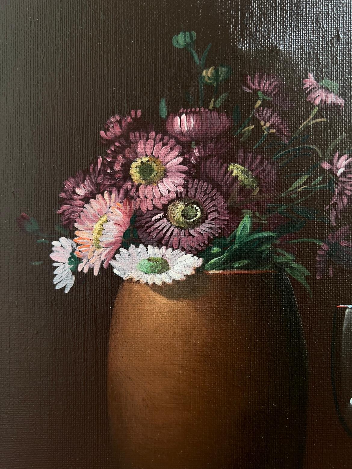 Scandinavian Modern Realism Still Life Painting by Jan Palmu,  Finland,  1986