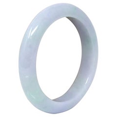 RealJade Klassischer echter burmesischer Armreif aus echtem Jadeit in hoher Qualität #152