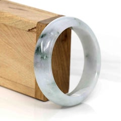 RealJade¨ Co. Classic Real Jade Jadeite Bangle Bracelet ( 57.5 mm )#562