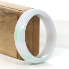 Realjade Co.¨ Genuine Burmese High Quality Jadeite Jade Bangle Bracelet