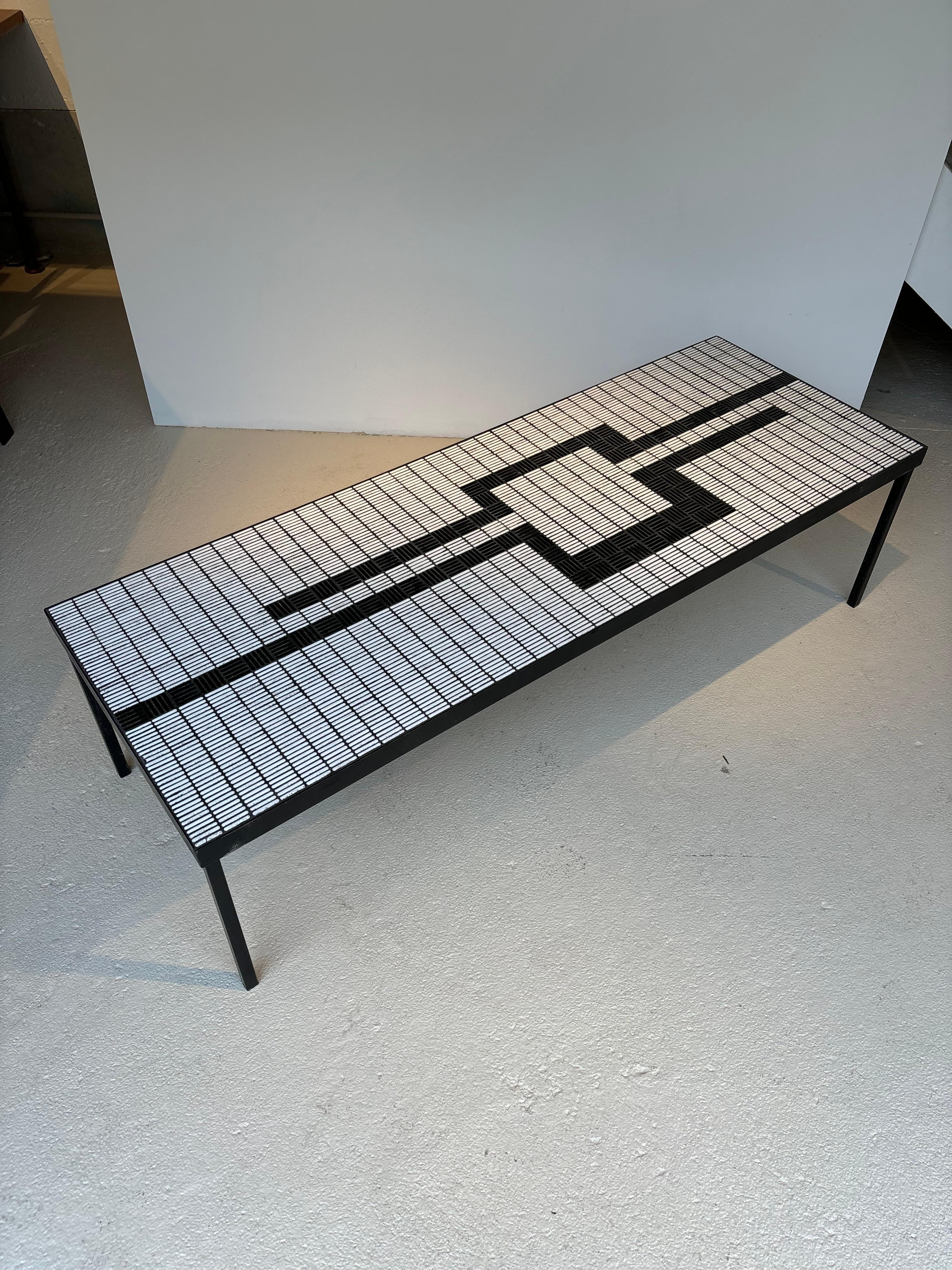 Mesa de centro realmente rara de Roger Capron Moderno de mediados de siglo en venta