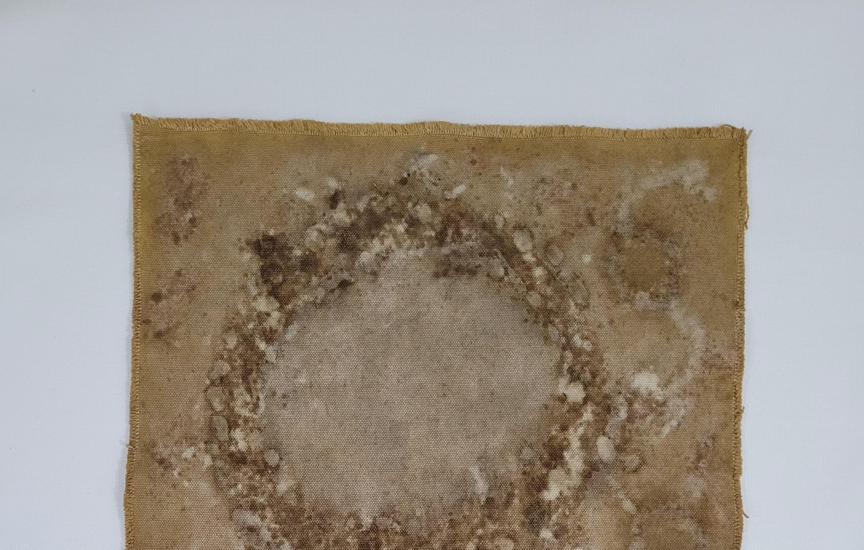 Modern REALMS (11) – Plant-Dyed Botanical Art on Cotton Canvas For Sale