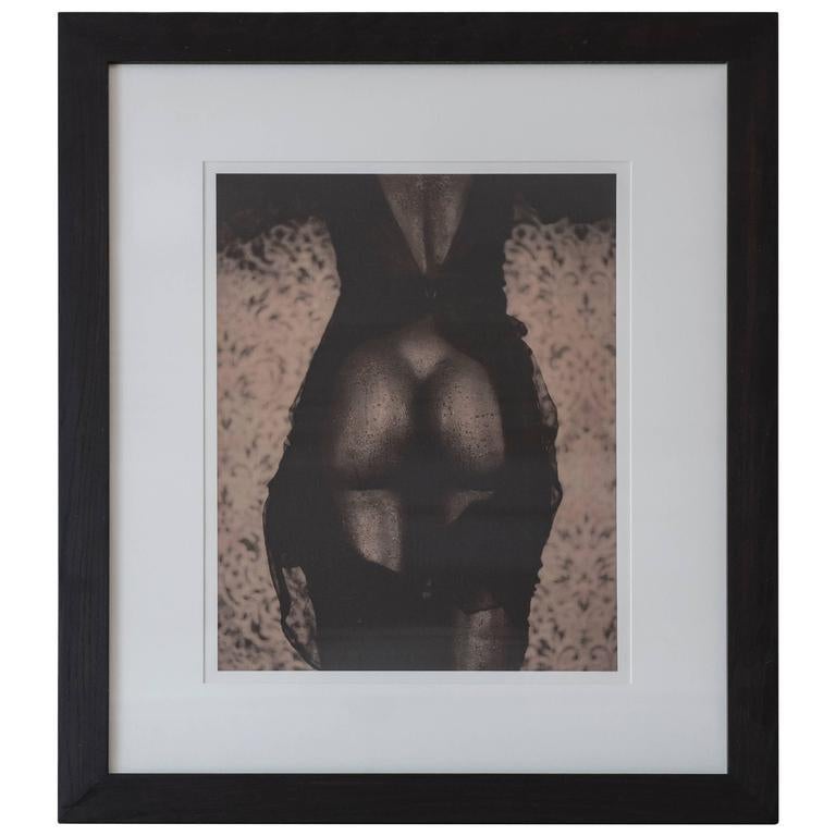 Rear View Framed Print In Excellent Condition For Sale In Southampton, NY