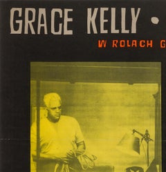 Rear Window Original Polish Film Poster, Witold Janowski, 1958