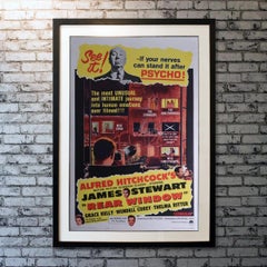 Rear Window, Unframed Poster, 1962r