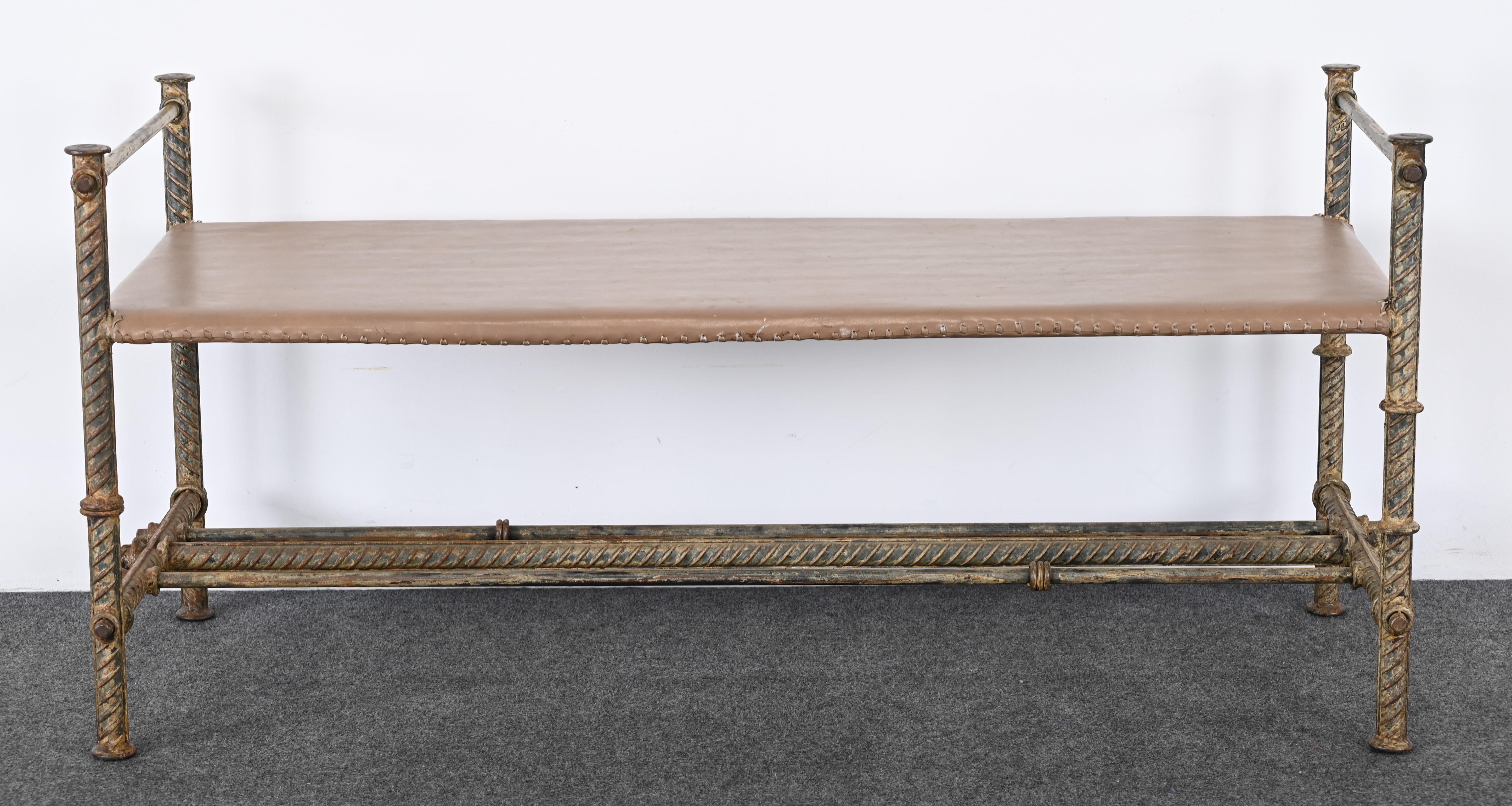 Rebar Bench by Ilana Goor, 20th Century For Sale 5