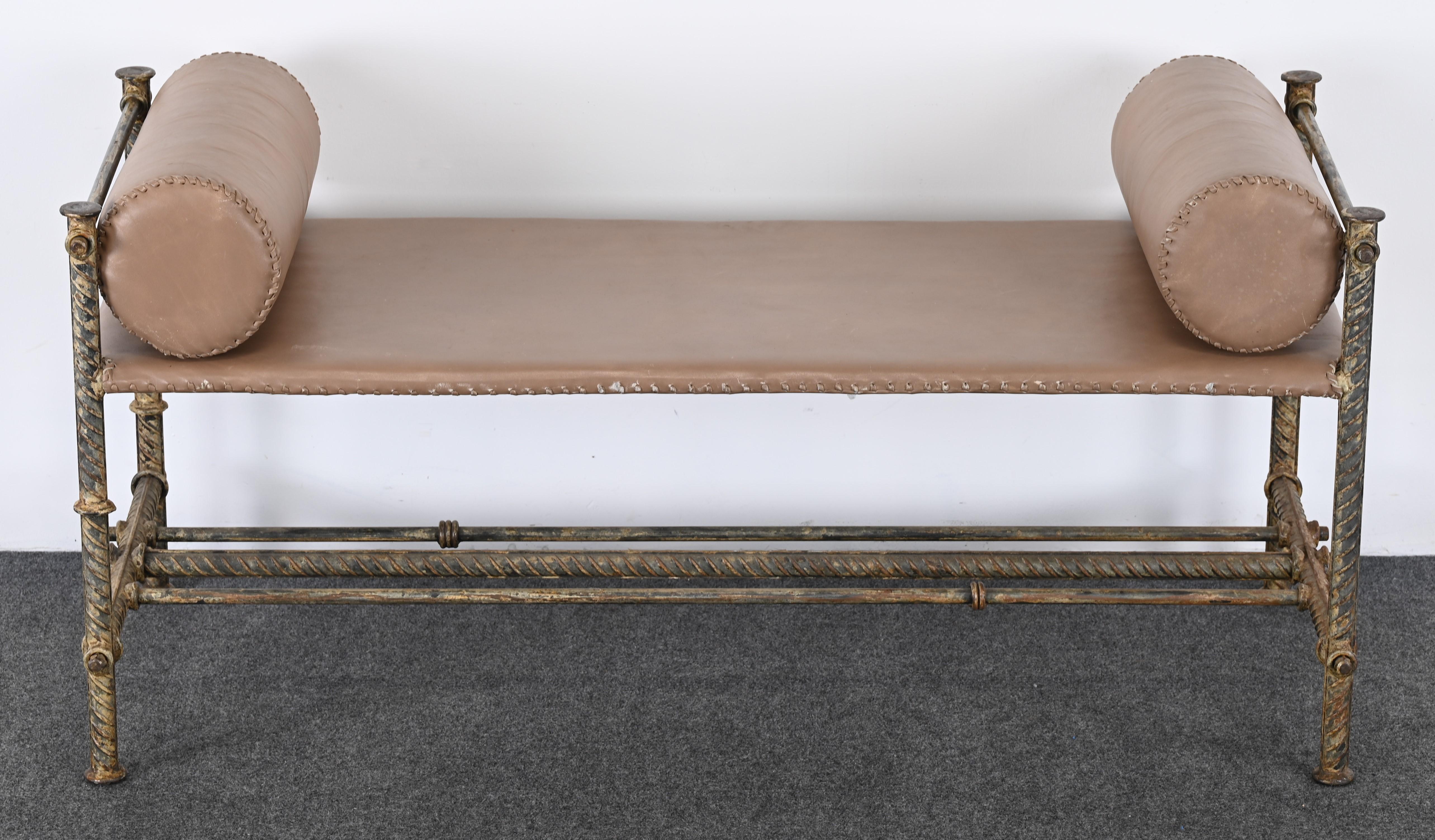 Mid-Century Modern Rebar Bench by Ilana Goor, 20th Century For Sale