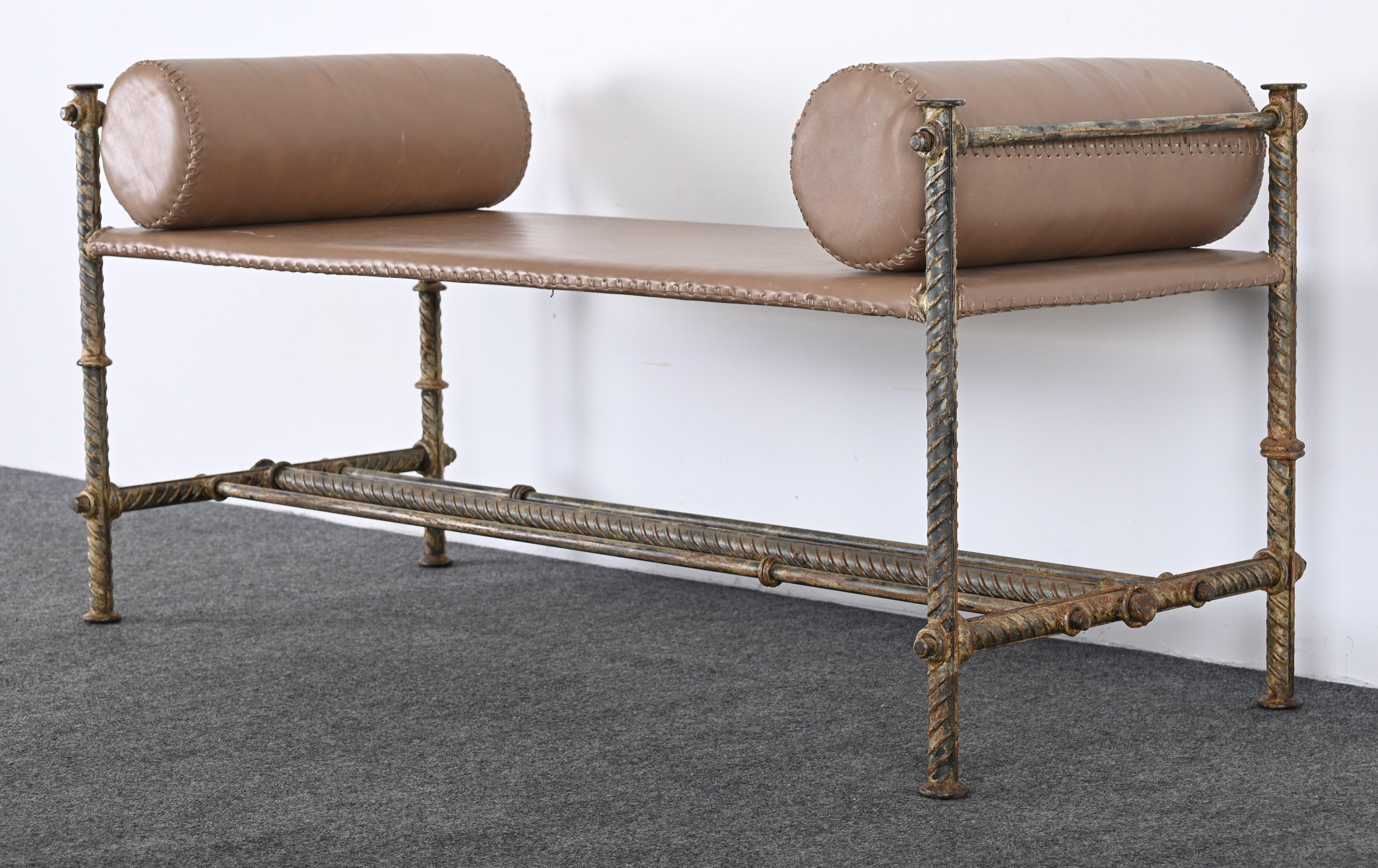Rebar Bench by Ilana Goor, 20th Century In Good Condition For Sale In Hamburg, PA