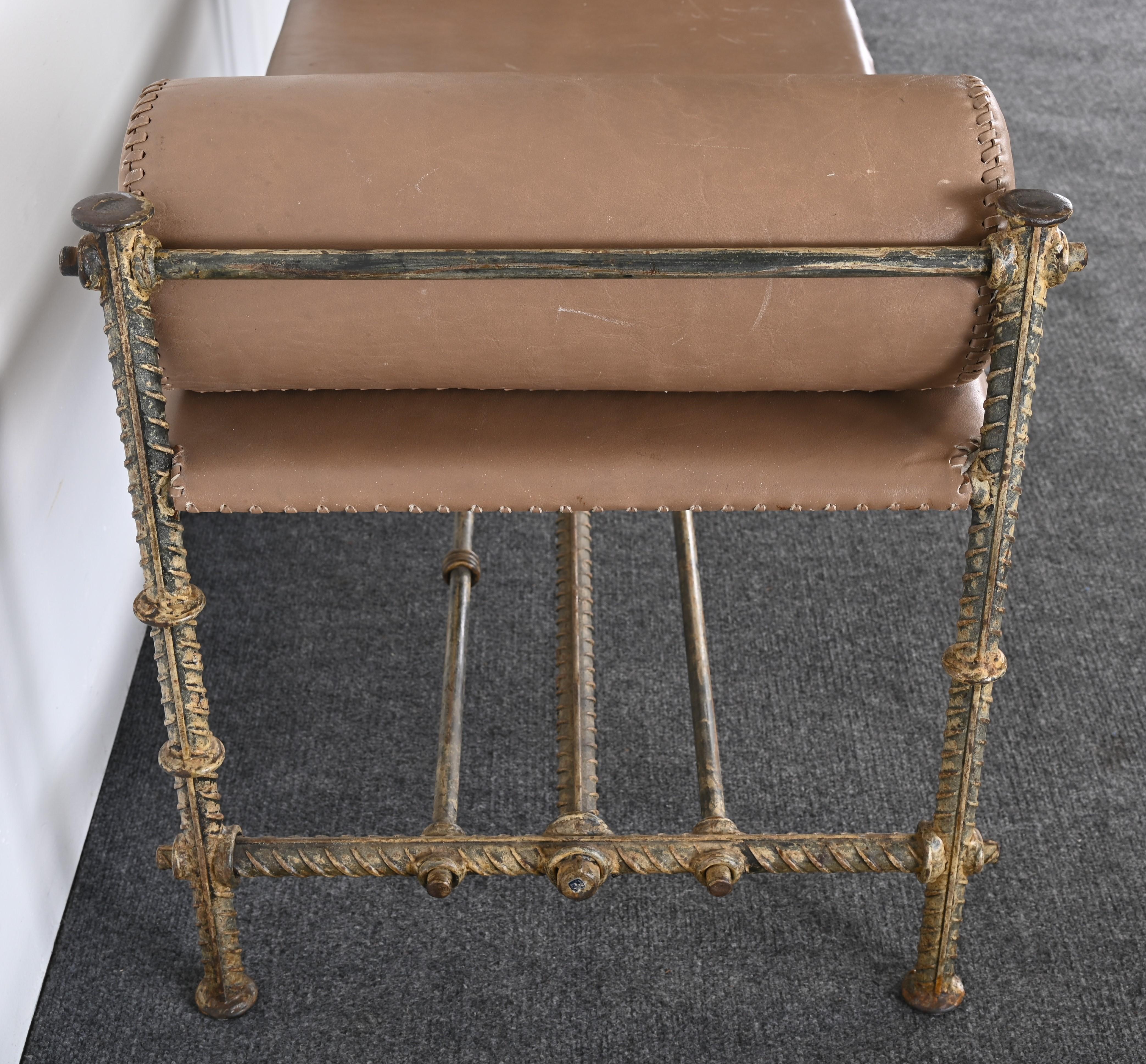 Rebar Bench by Ilana Goor, 20th Century For Sale 1