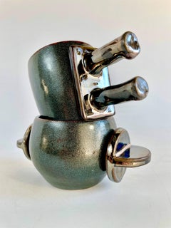 Vaso Rebar, hecho a mano y apto para alimentos, por la artista Stef Duffy