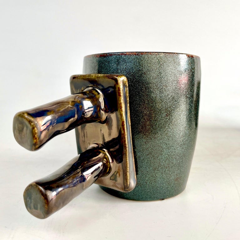 Rebar Tumbler, Handmade and Food Safe, by Artist Stef Duffy For Sale at