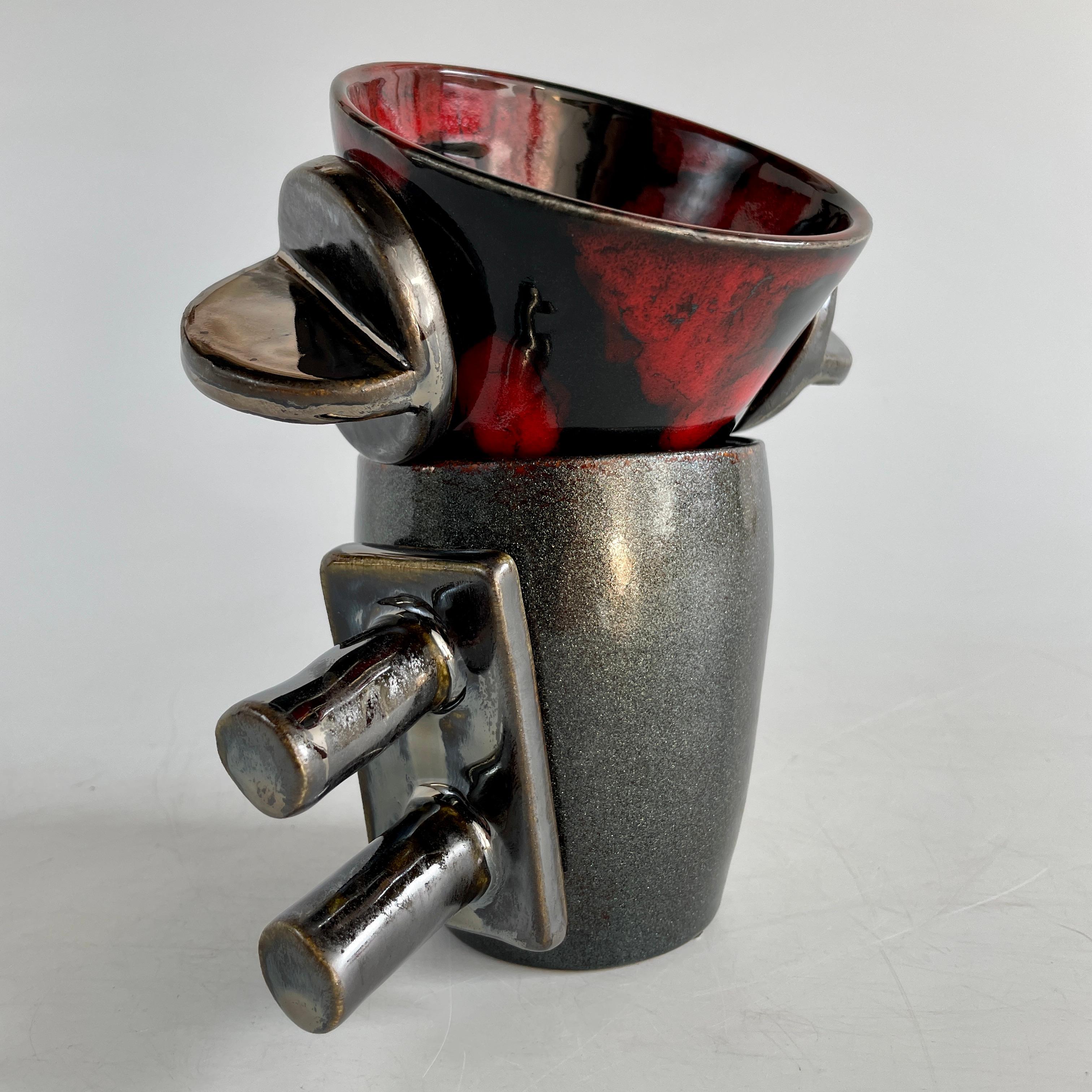 North American Rebar Tumbler, Handmade and Food Safe, by Artist Stef Duffy For Sale
