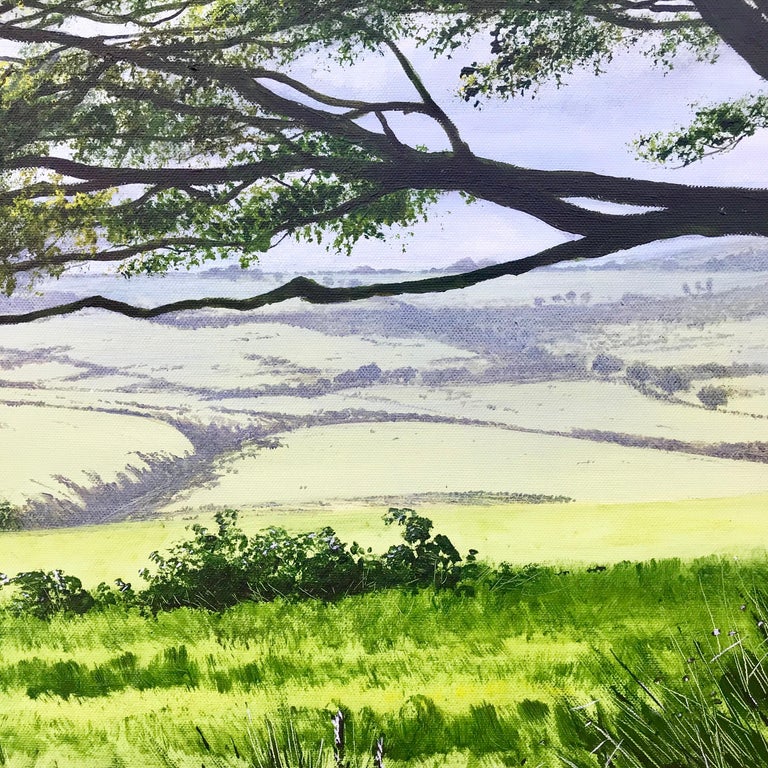 Rebecca Ann Wilmer Landscape Painting of the English Countryside by