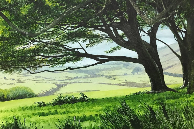 Rebecca Ann Wilmer Landscape Painting of the English Countryside by