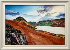 Landscape Painting of Wastwater Lake District by British Contemporary Artist