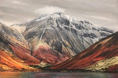 Mountain-Landschaftsgemälde des englischen Lake District Cumbria von britischem Künstler