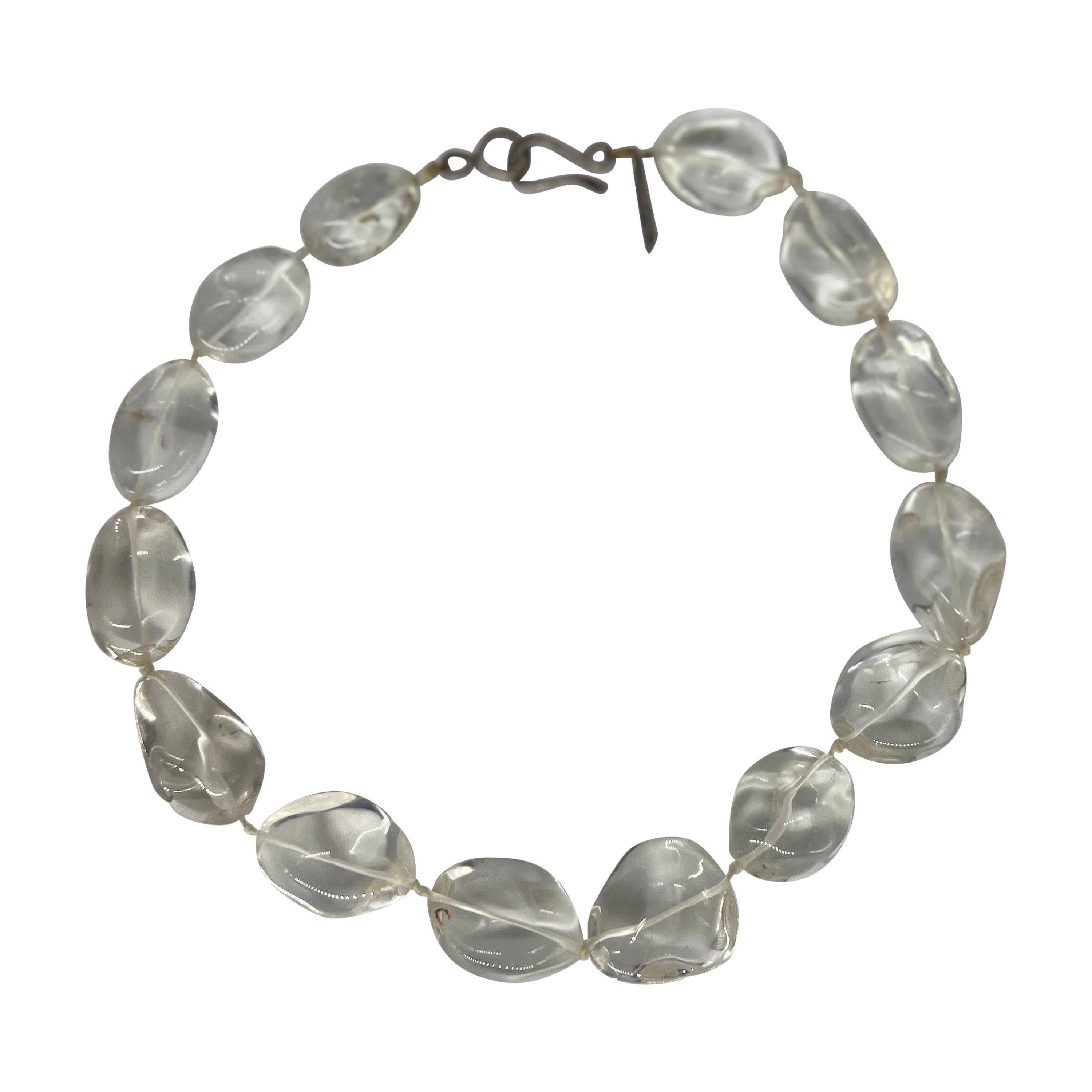 Rebecca Collins Bergkristall- und Sterlingsilber-Armband