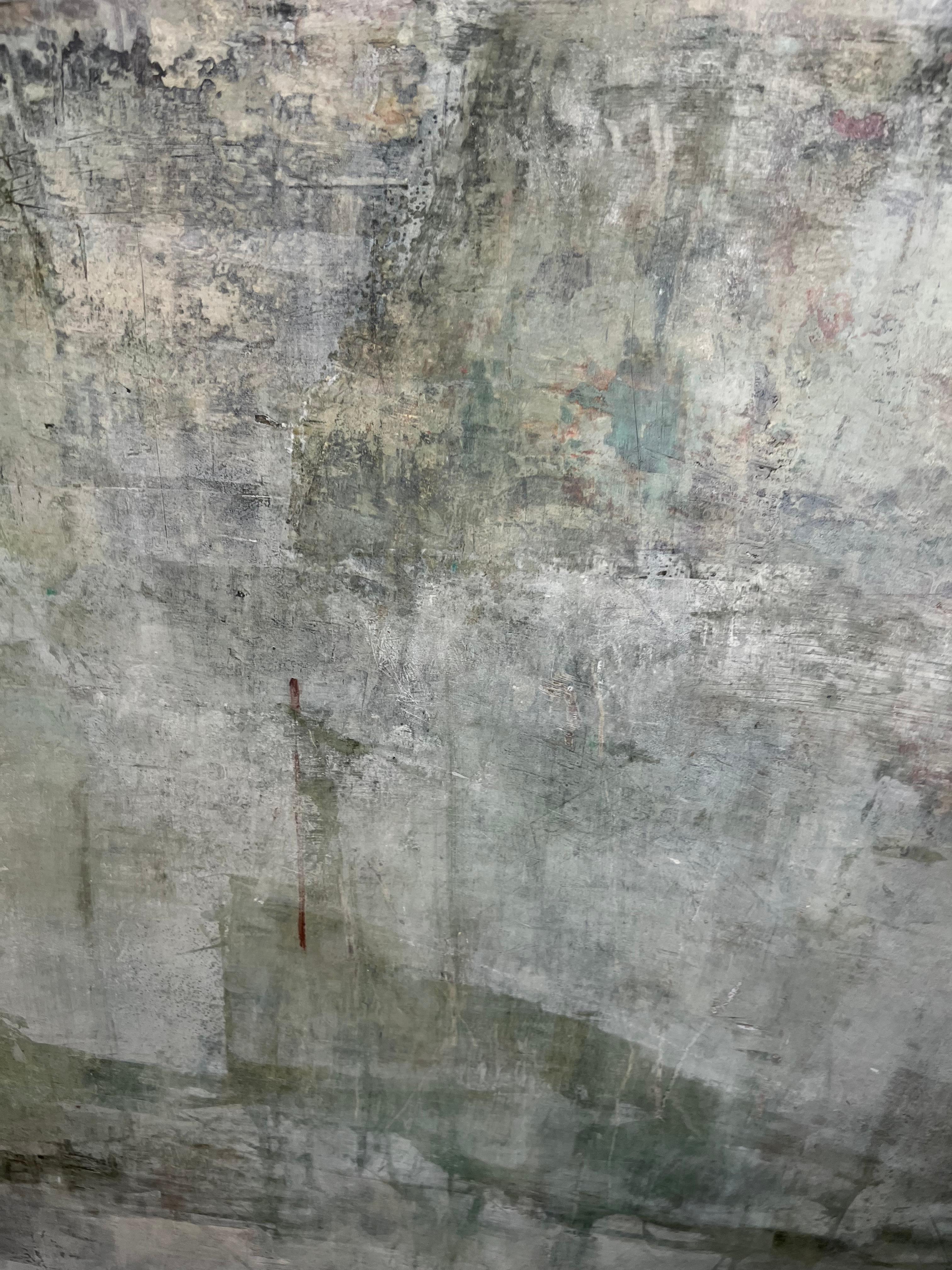 Giorno atmosferico - Painting Astratto di Rebecca Crowell