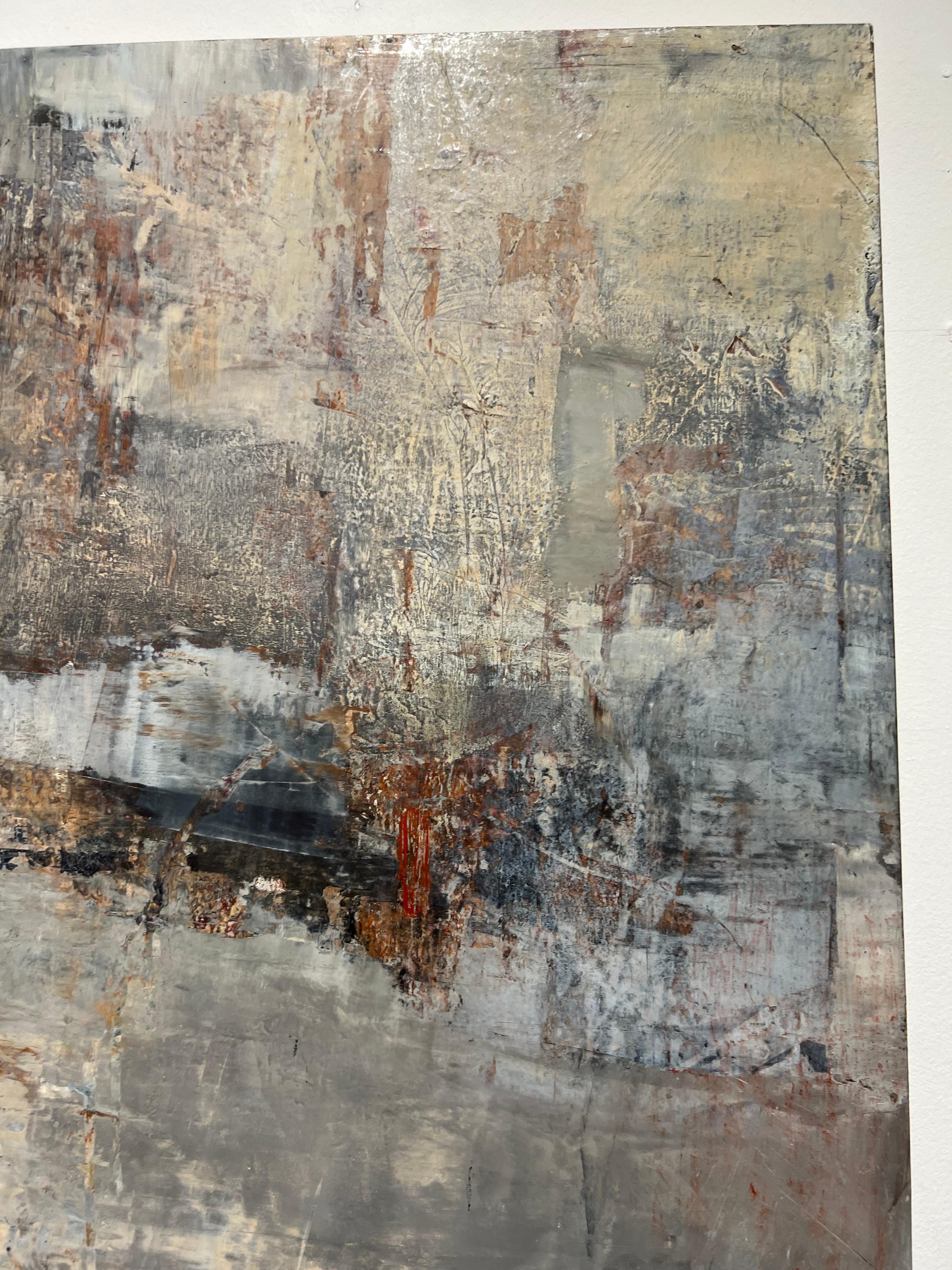 Partenza #1 - Painting Astratto di Rebecca Crowell