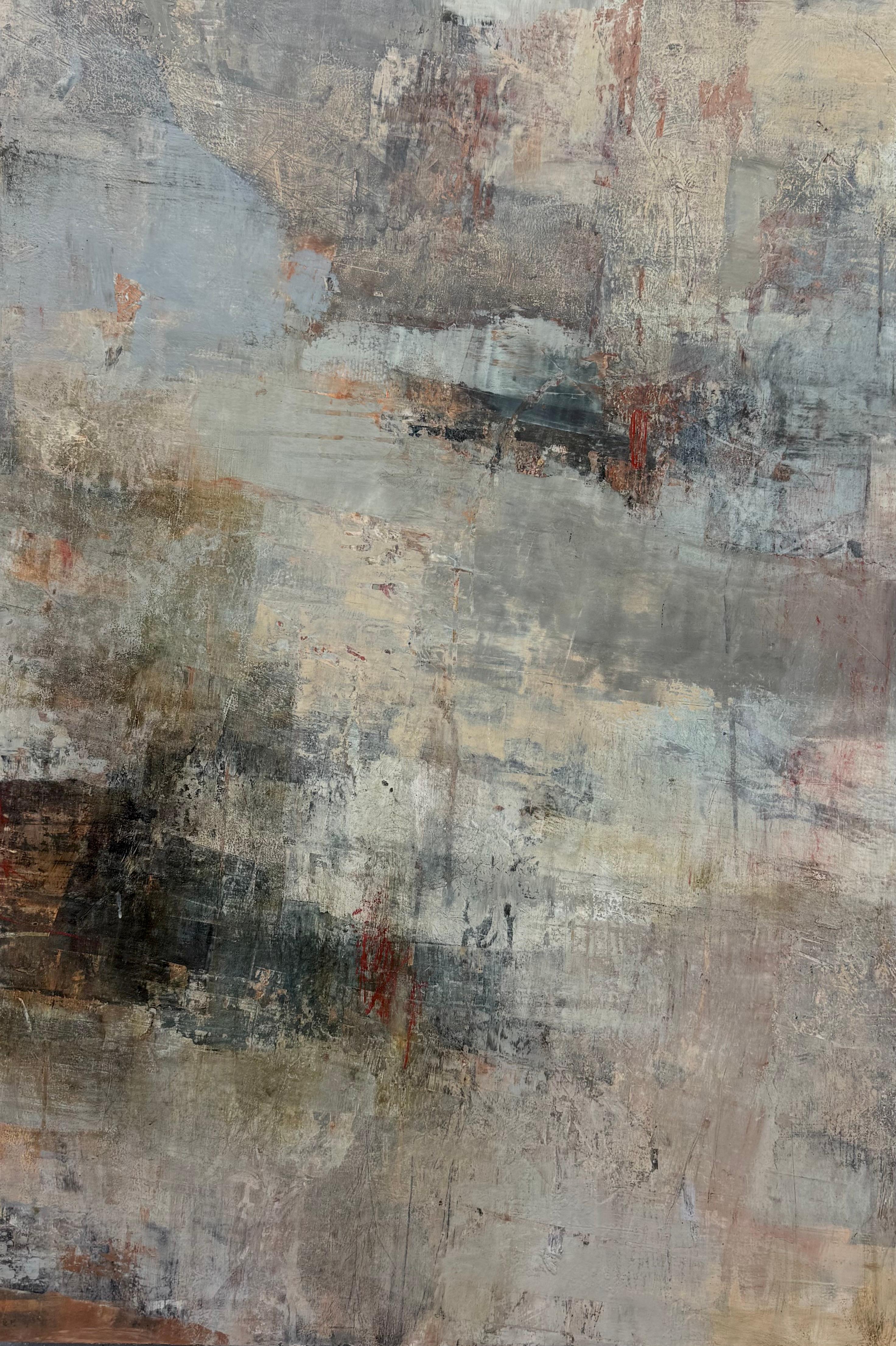 Rebecca Crowell Abstract Painting - Departure #1