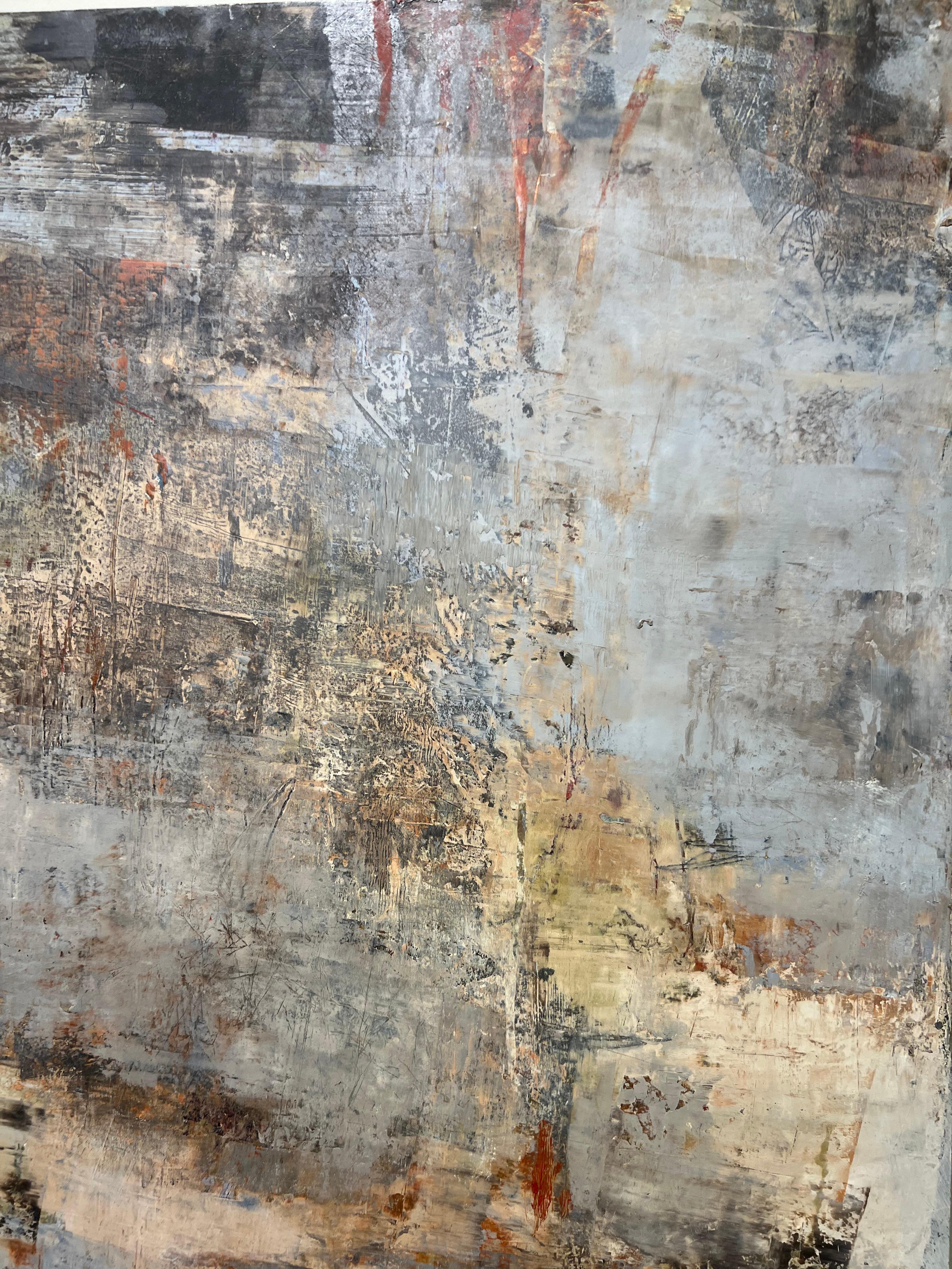 Partenza #2 - Painting Astratto di Rebecca Crowell