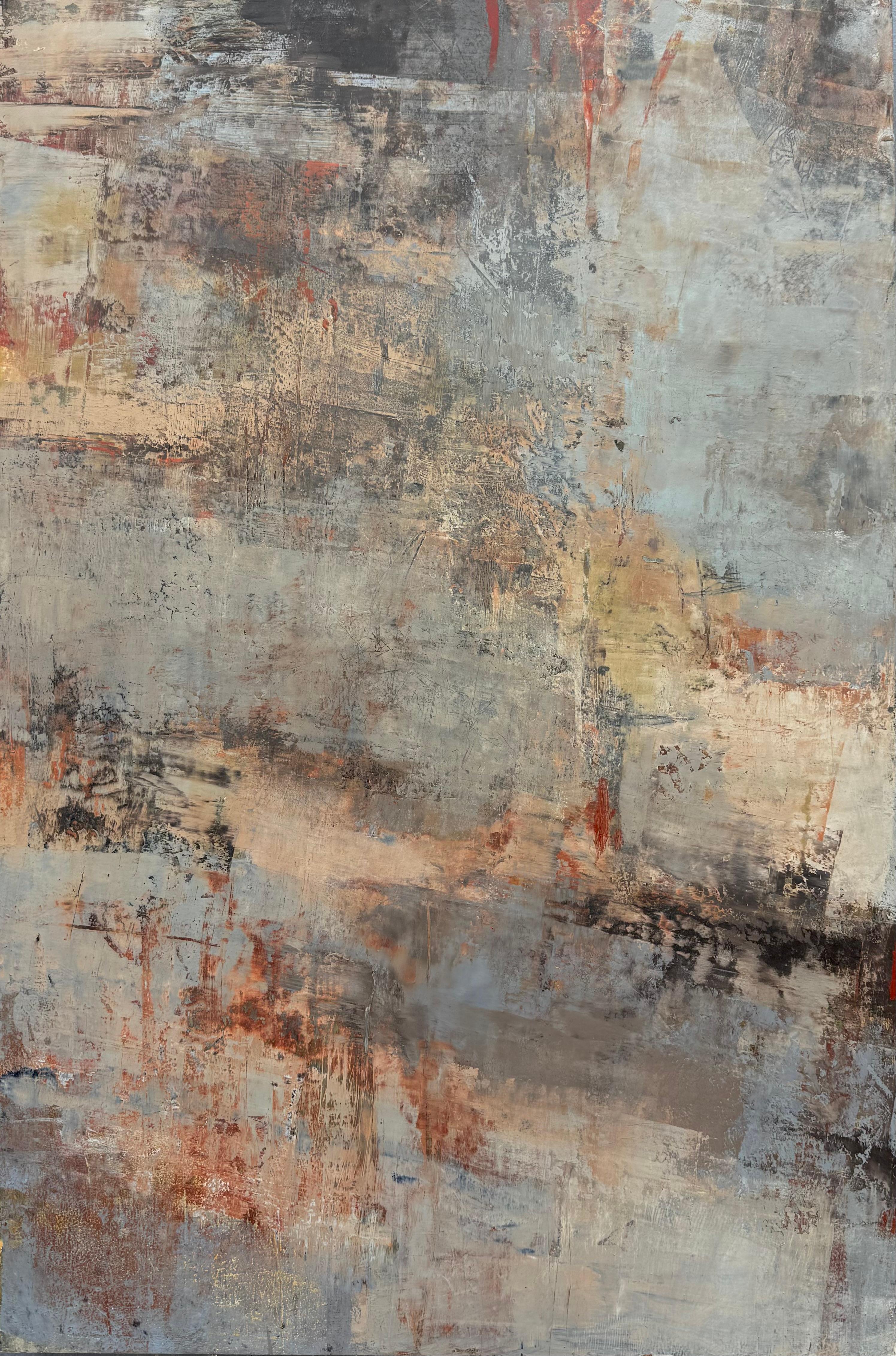 Rebecca Crowell Abstract Painting - Departure #2
