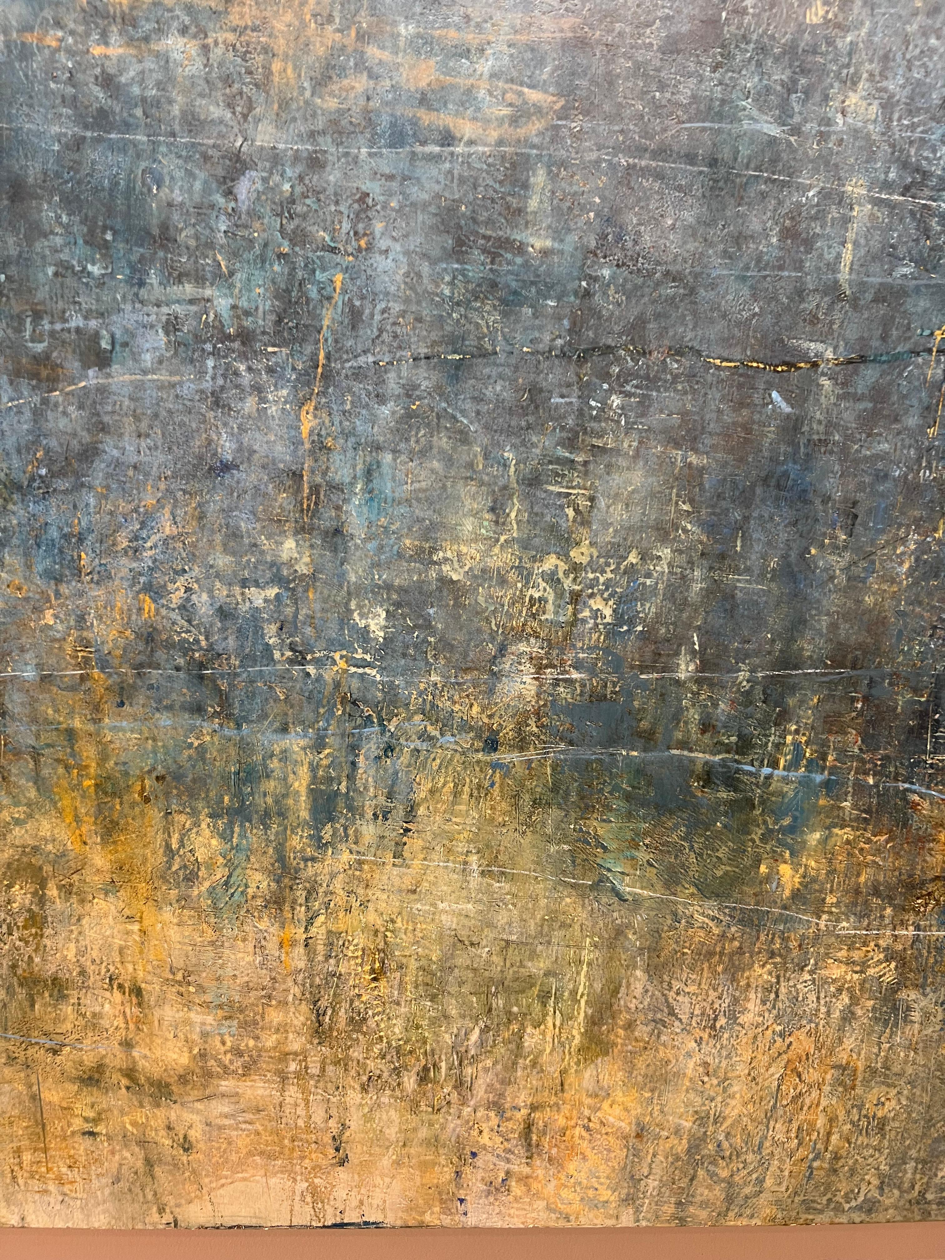 Luce e ombra - Painting Astratto di Rebecca Crowell